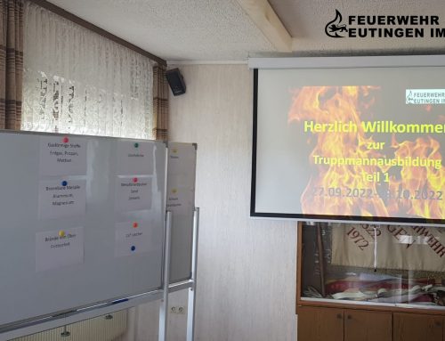 Feuerwehr-Grundausbildung in Eutingen
