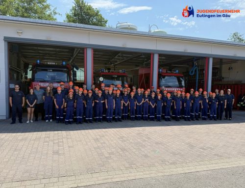 Erfolgreiche Abnahme der Jugendflamme 1 der Jugendfeuerwehr Eutingen im Gäu
