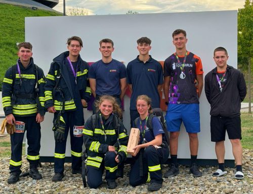 1. Platz beim Towerrun in Rottweil